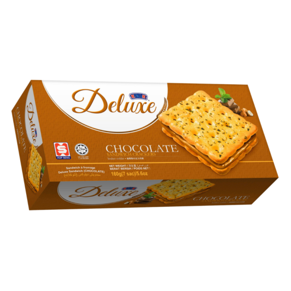 KERK Deluxe Sandwich Chocolate 160g