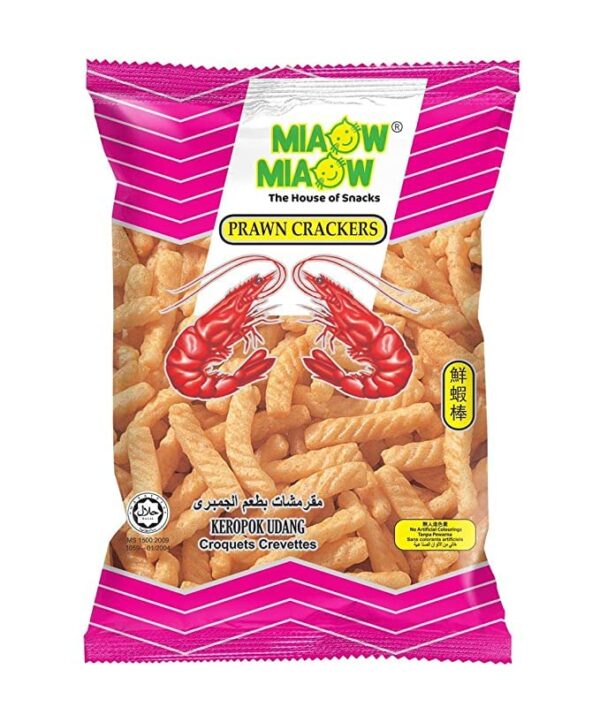 Miaow Miaow Prawn Crackers 60g