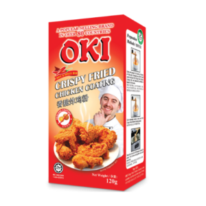 Oki Fried Chicken Coating Hot & Spicy 120g