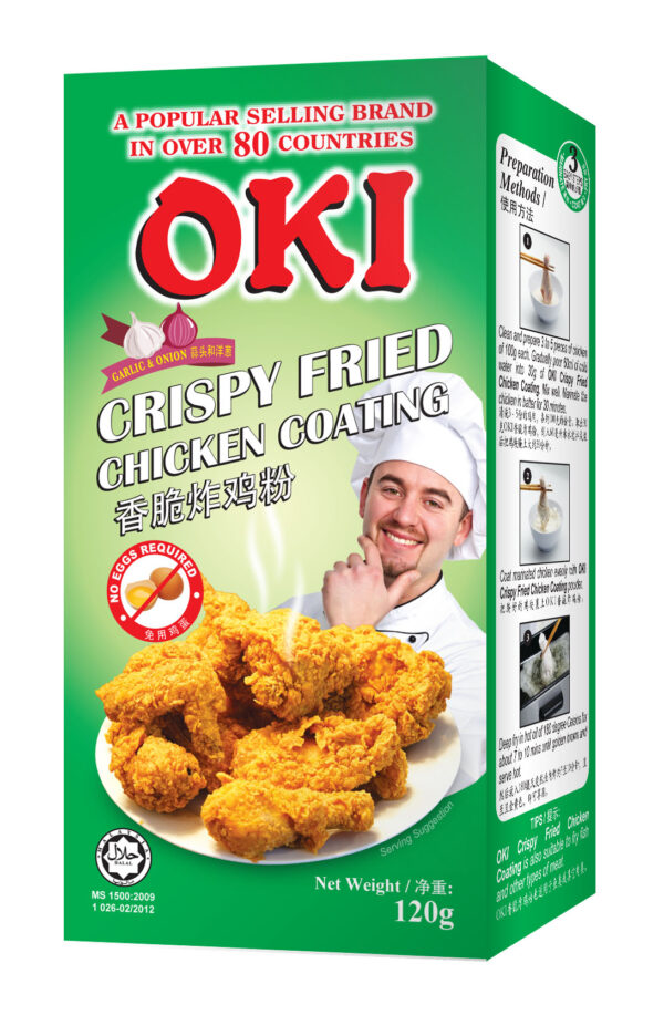 Oki Fried Chicken Coating (Garlic & Onion) 120g