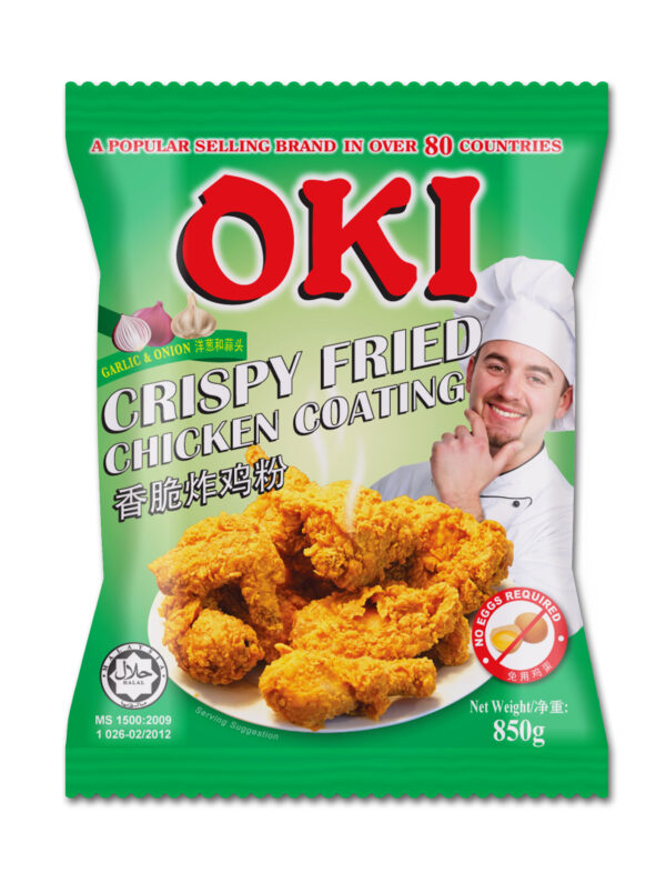 Oki Fried Chicken Coating (Garlic & Onion) 850g