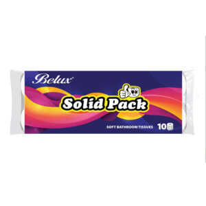BELUX Toilet tissue rolls compact 400 sheets x 10 rolls