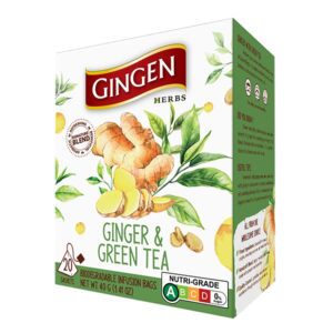 Gingen Ginger Green Tea (20 bags)40g