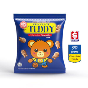 HUP SENG Chocolate Teddy 90g (pouch)